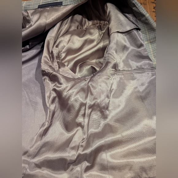 Burberry 44S Houndstooth Blazer Sport Coat - Picture 8 of 16